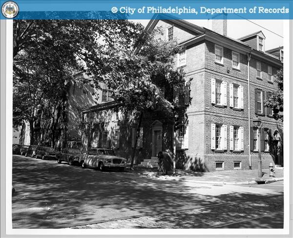401 Pine Street in Philadelphia in 1973