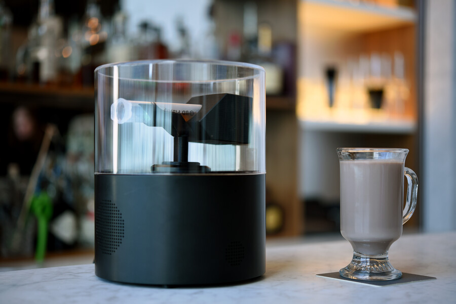 Bioreactor with probiotic drink
