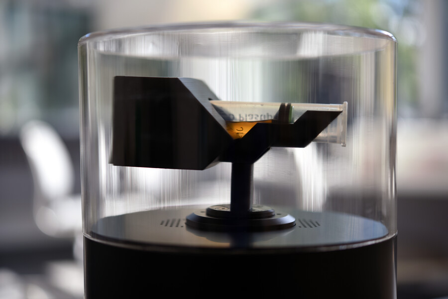 bioreactor close up