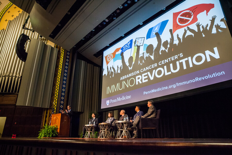 immunovolution panel at Irvine Auditorium