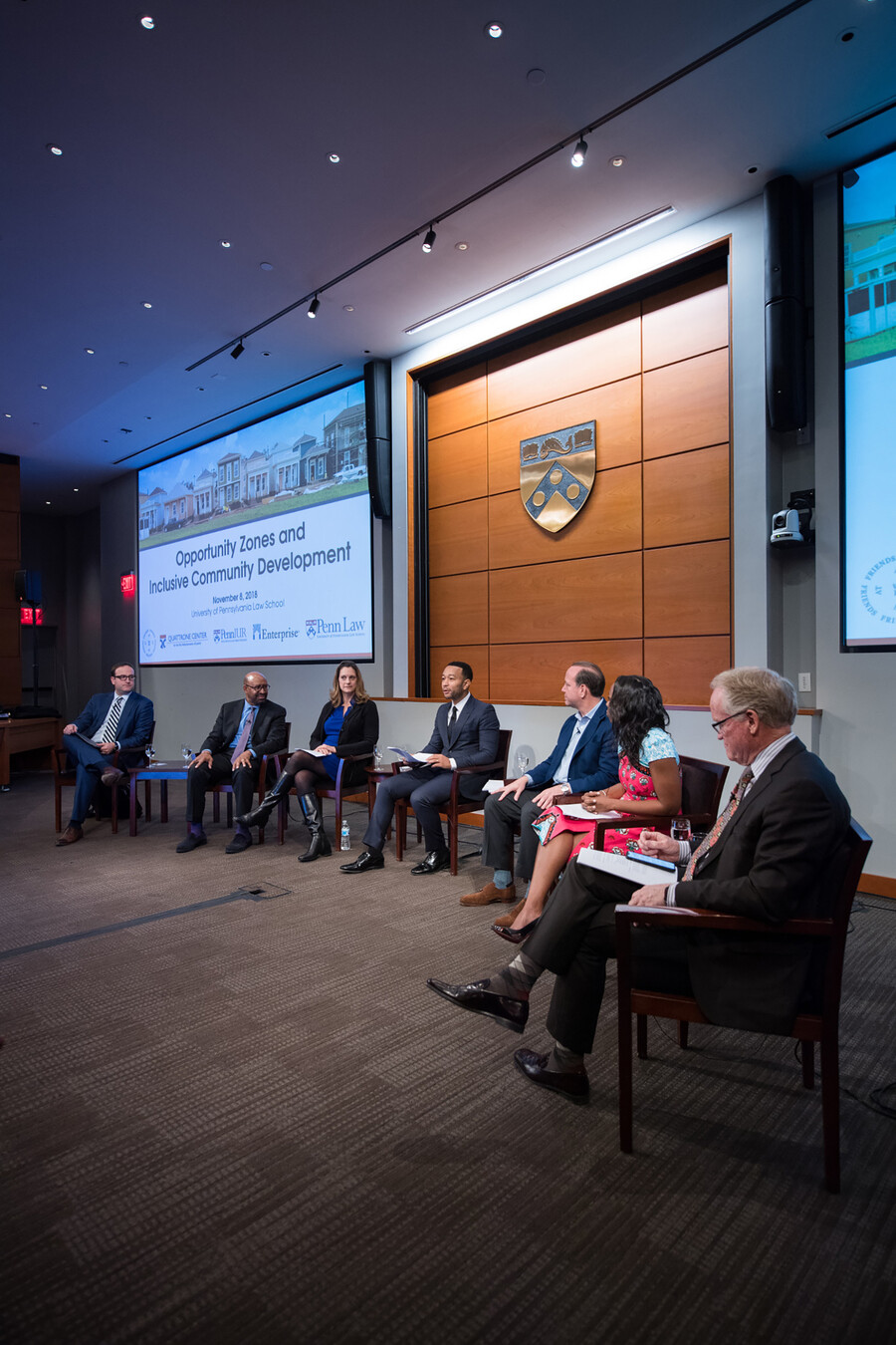 John Legend moderates panel at Penn Law