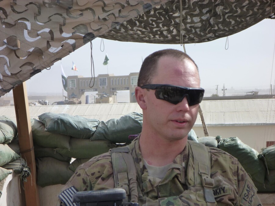 Jesse Raines in uniform