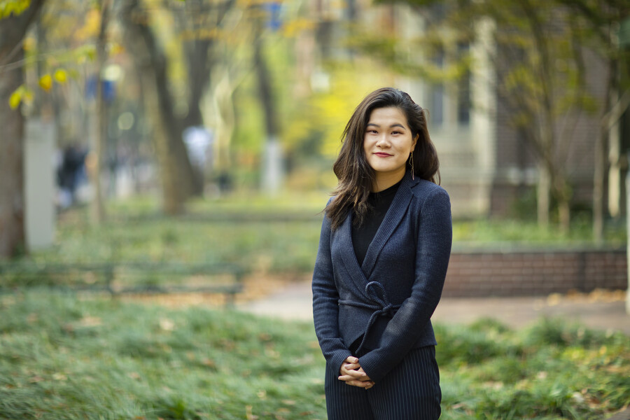 Zeng on Locust Walk
