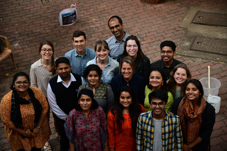 Rising Waters fellows in Mumbai in January 