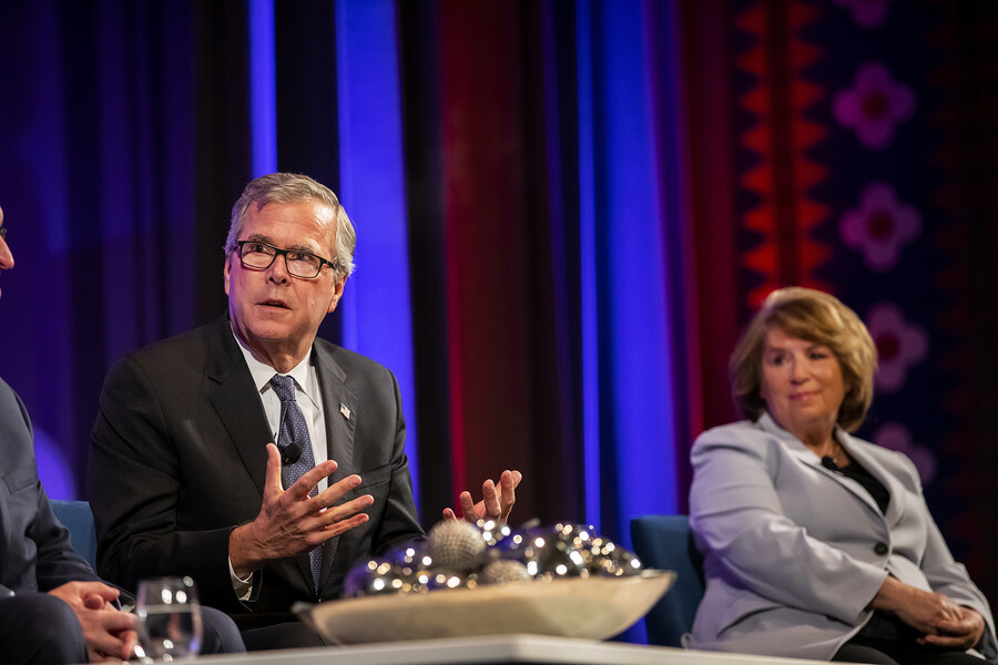 jeb bush at the 2019 silfen forum