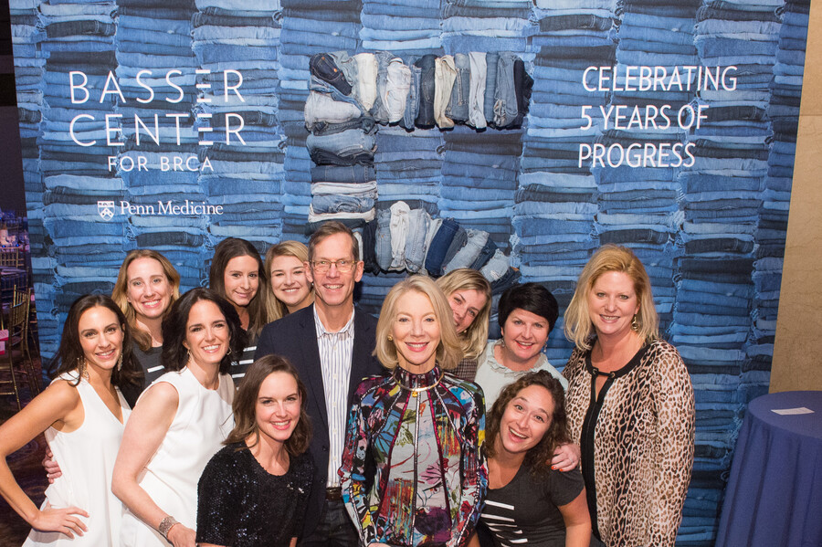 penn president amy gutmann at basser center bash