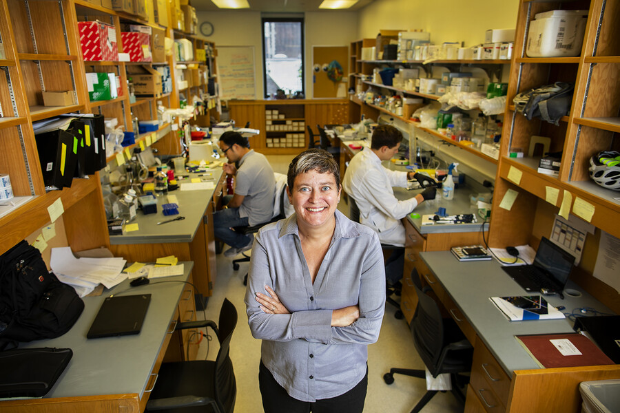 sara cherry in lab