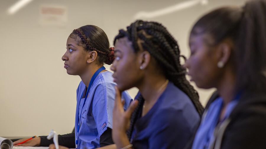 penn radiology students in a classroom