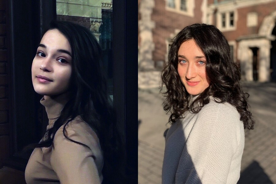 Emma Arsekin and Janelle Schneider
