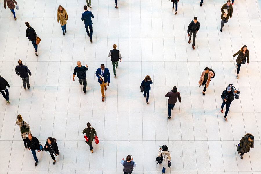 tracking covid in crowds