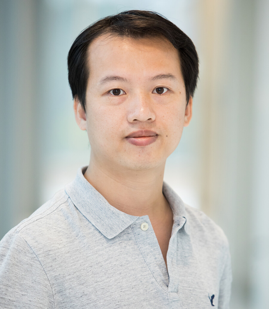 portrait of postdoc Xiang Yu