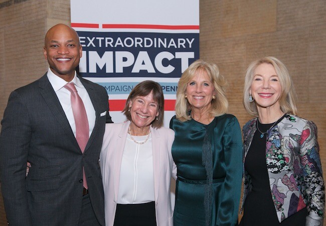 Moore, Grossman, Biden, and Gutmann at GSE kickoff