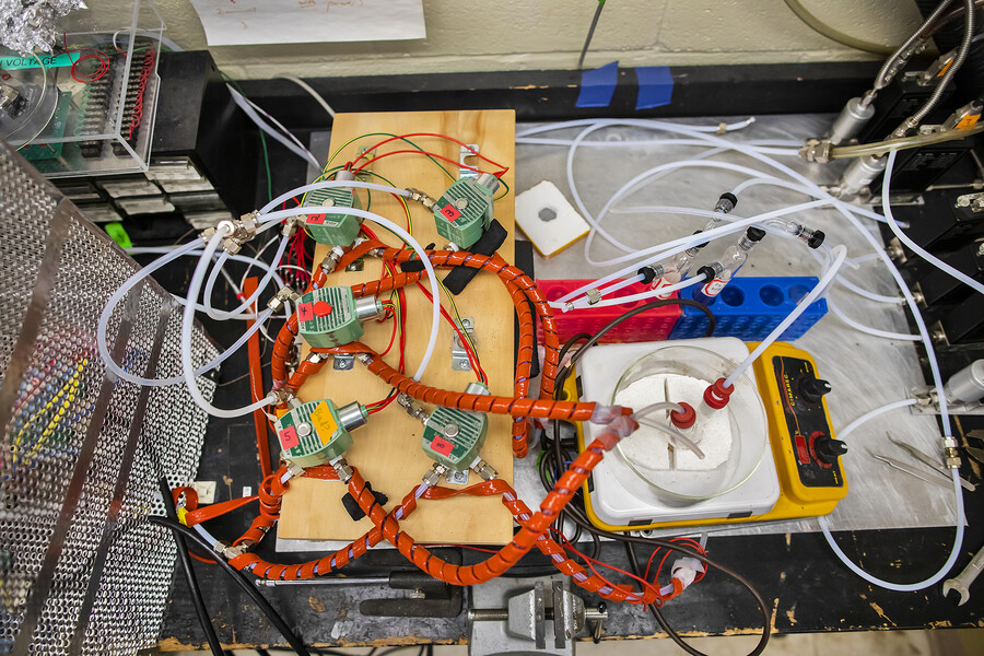 layout of electronic equipment