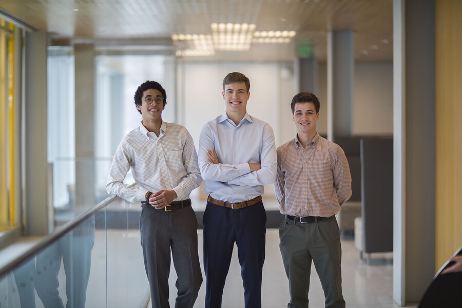 Andrew, James, and Griffin