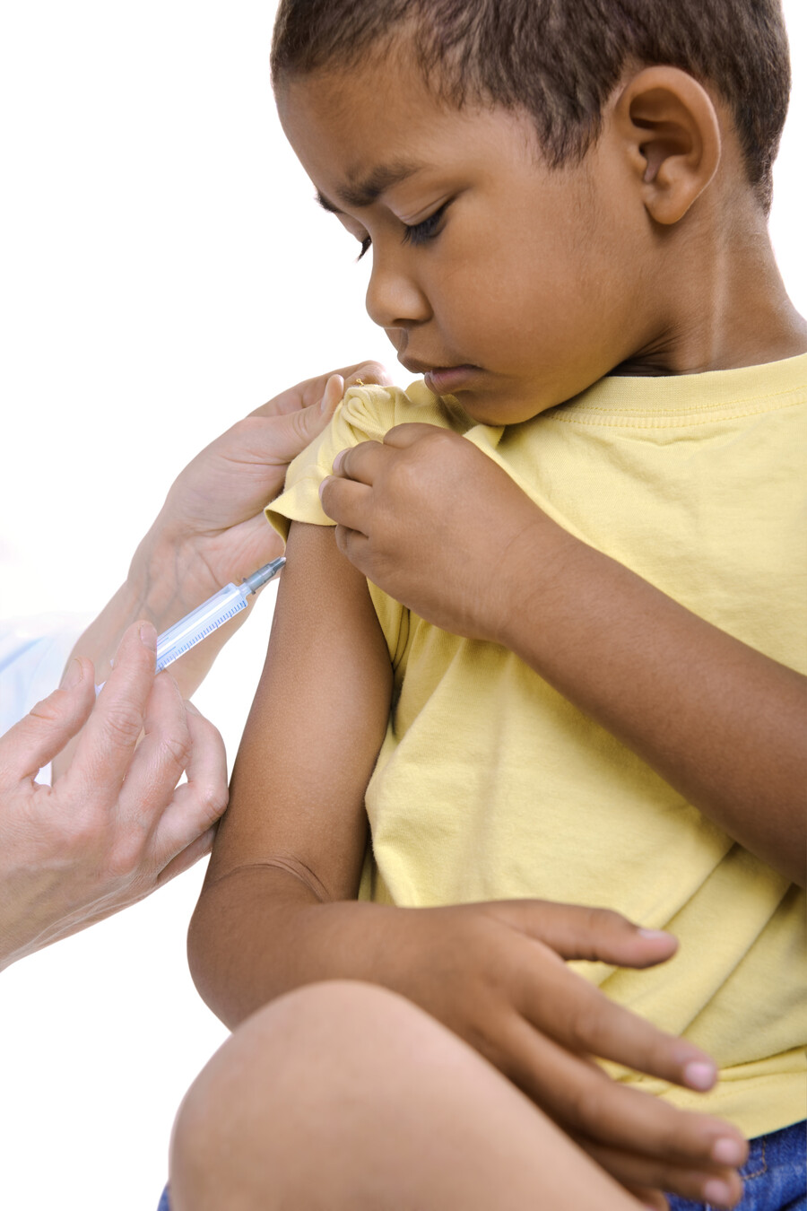 getting insulin shot