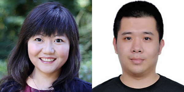 Jing Li (left) and Jialiang Zhang.