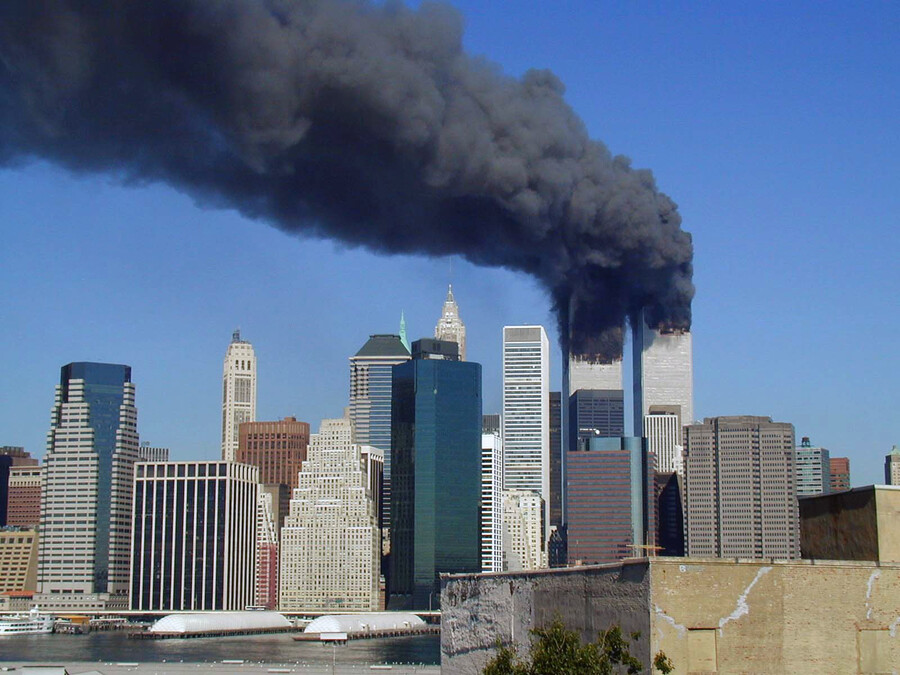 twin towers skyline