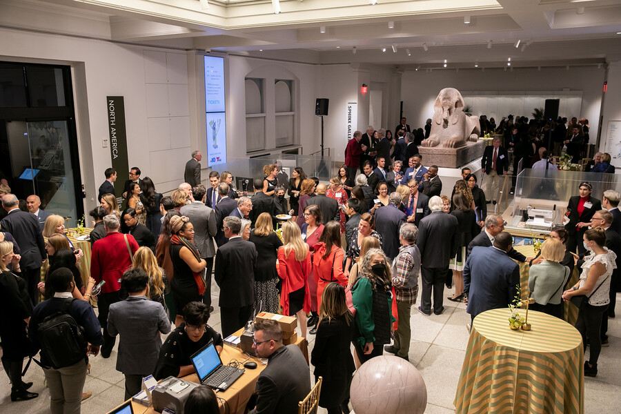award of merit guests at the penn museum