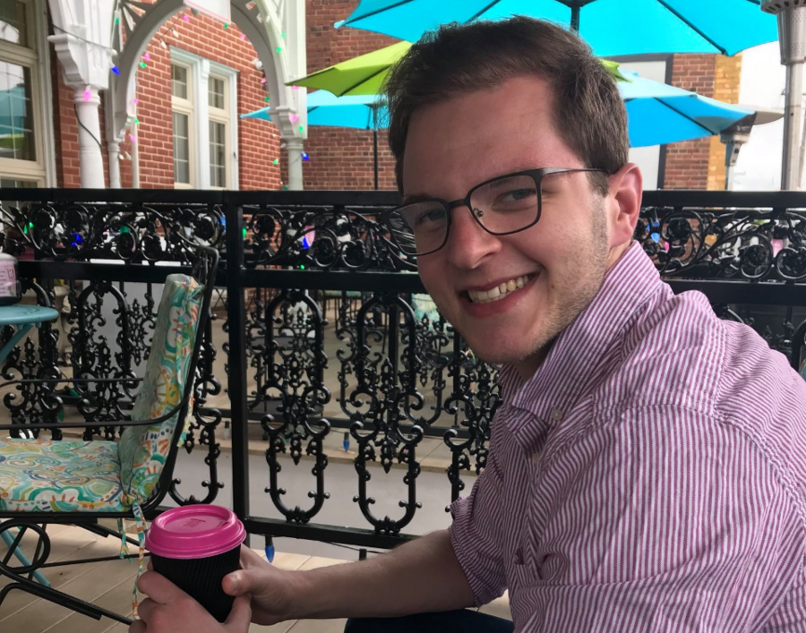 Graduate student Aaron Weiner 