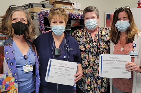 From left: Cheryl Monturo, Linda Sullivan, Cindy Brockway, and Kristin Taylor