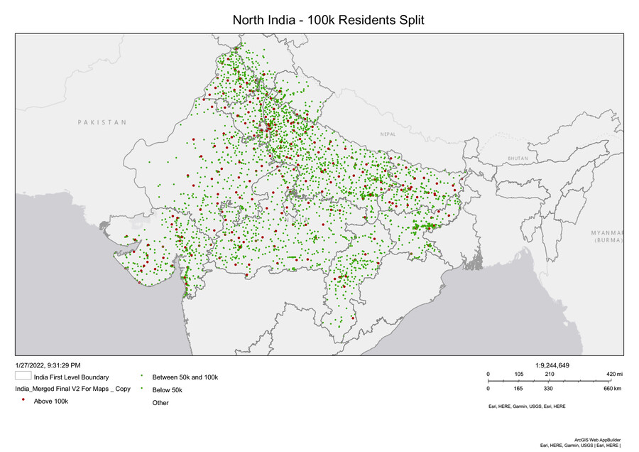 india population map
