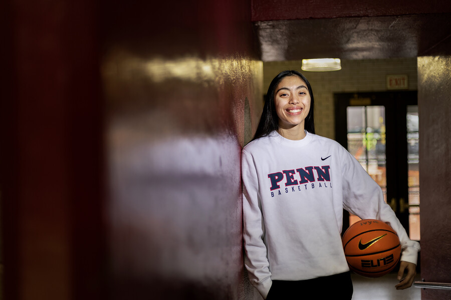 kayla padilla in palestra hallway
