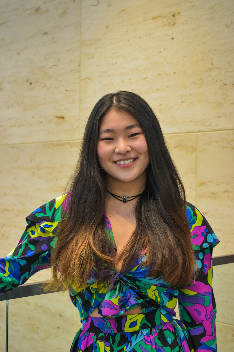 Rina Nagatani smiles at the camera.