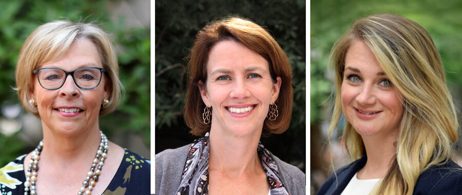 Marci Hamilton, Paula Fomby, and Courtney Boen