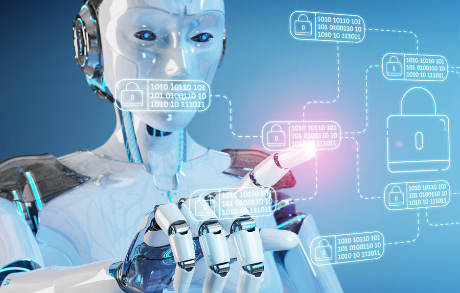 An AI chatbot selects an option from a screen.