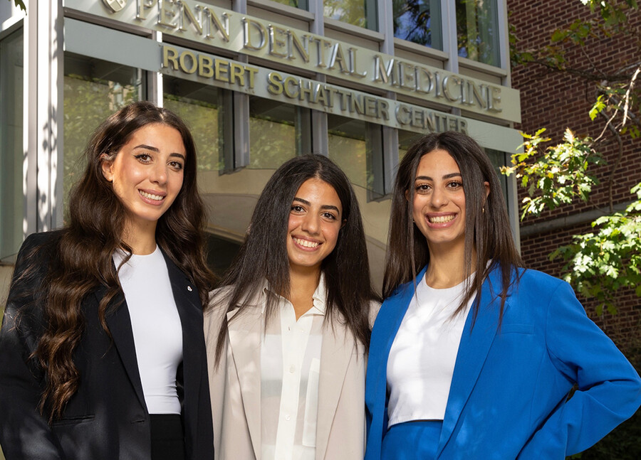 Joanna Haddad, Mira-Belle Haddad, and Anna-Maria Haddad.