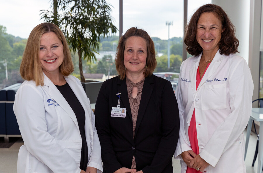 Katherine Costantini, Melissa Welsh, and Jennifer Cohen.