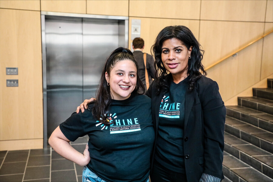 Jacqueline Nikpour and Margo Brooks Carthon.