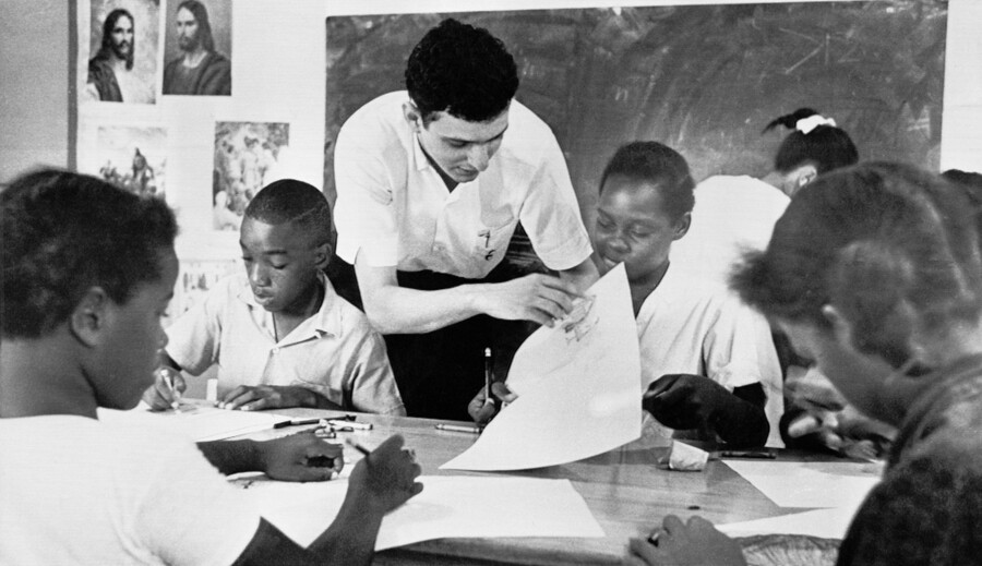 segregation in schools with a teacher
