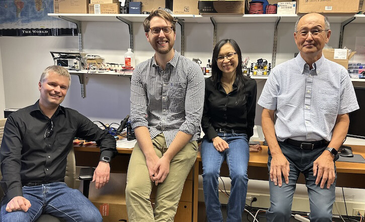 From left: Andreas Haeberlen, Robert Gifford, Linh Thi Xuan Phan and Insup Lee.