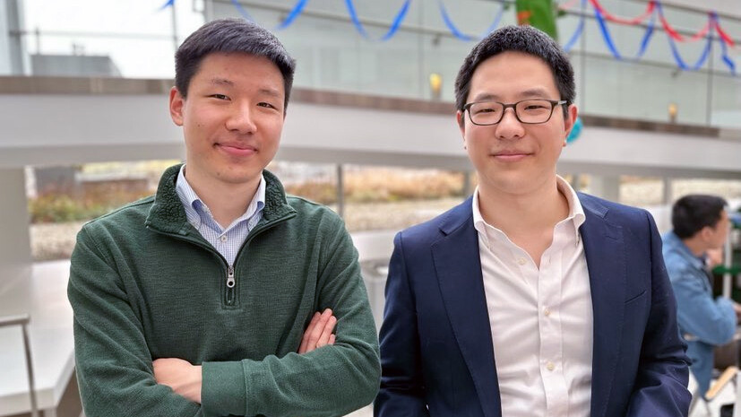 David (left) and Dan Zhang.