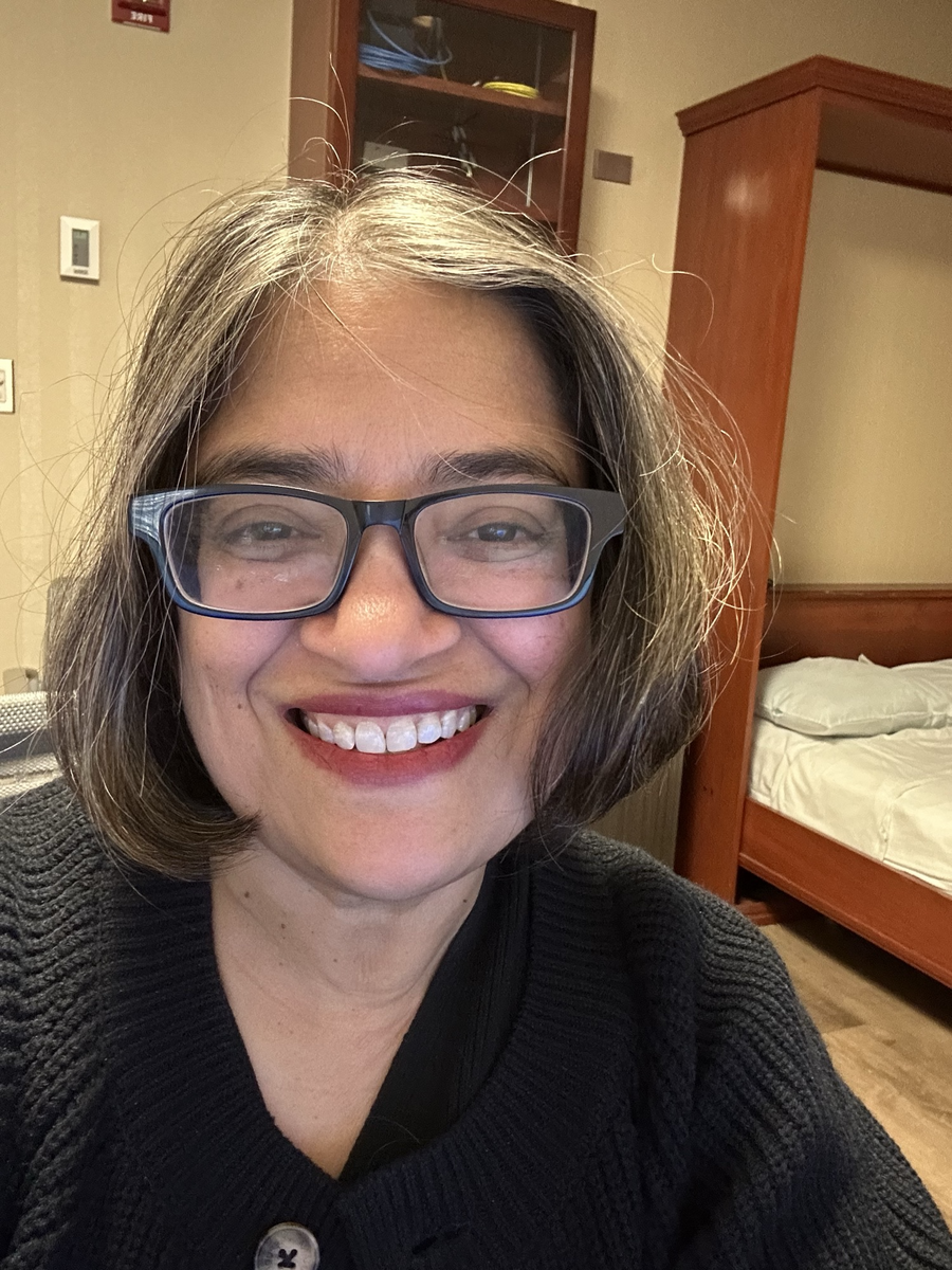Indira Gurubhagavatula in the sleep lab.