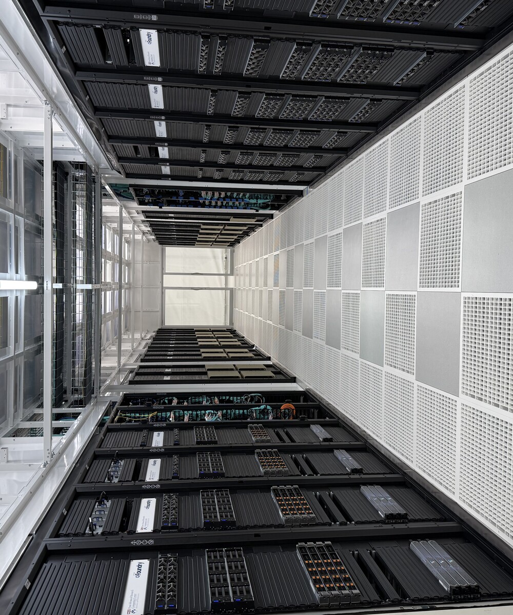 The Betty supercomputer, named for Frances Elizabeth “Betty” Snyder Holberton, one of the original programmers of Penn’s Electronic Numerical Integrator and Computer (ENIAC)—the world’s first programmable, general-purpose electronic digital computer.