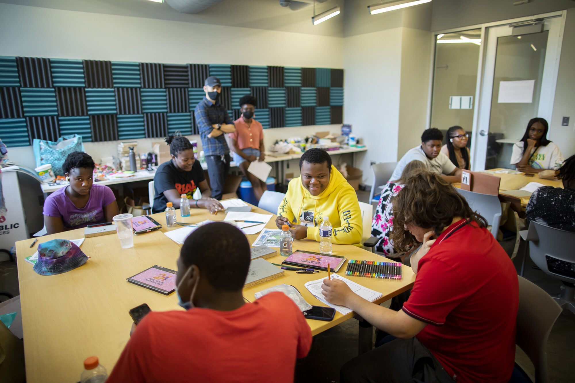 classroom hosting design to thrive student at the pennovation center