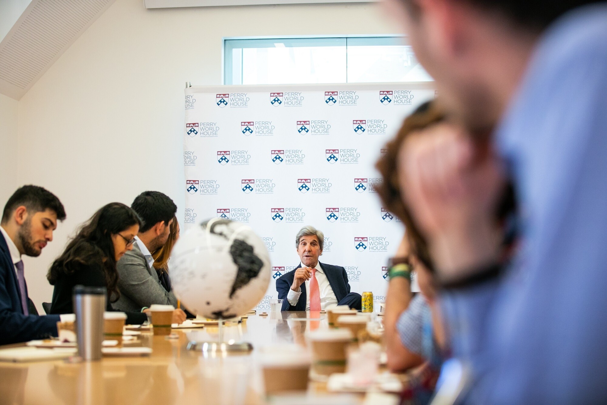 john kerry at perry world house