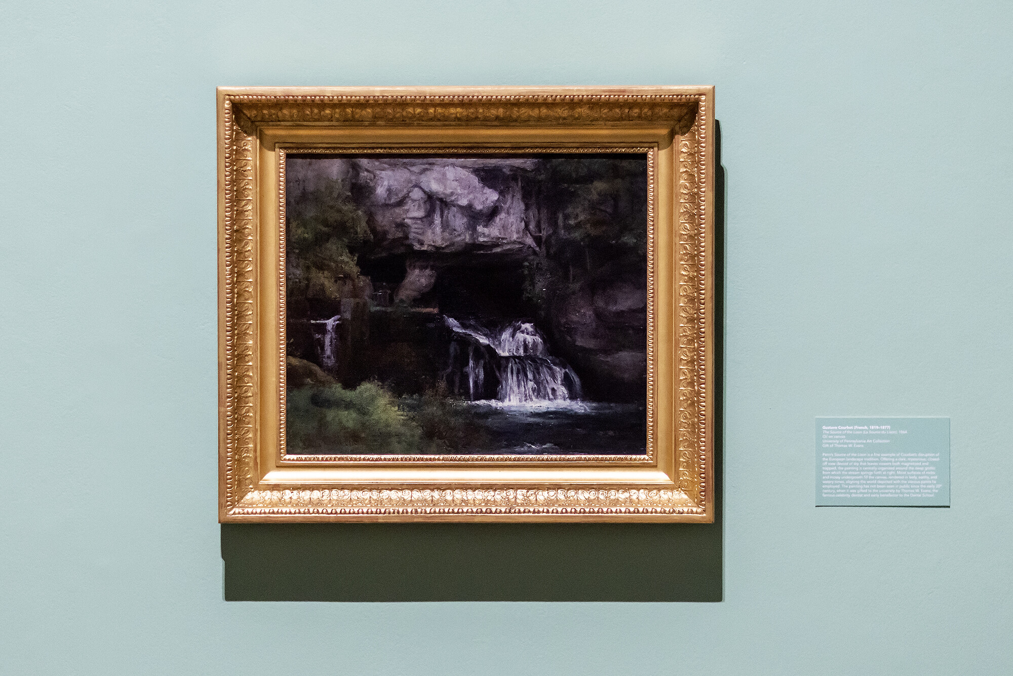 courbet after cleaning