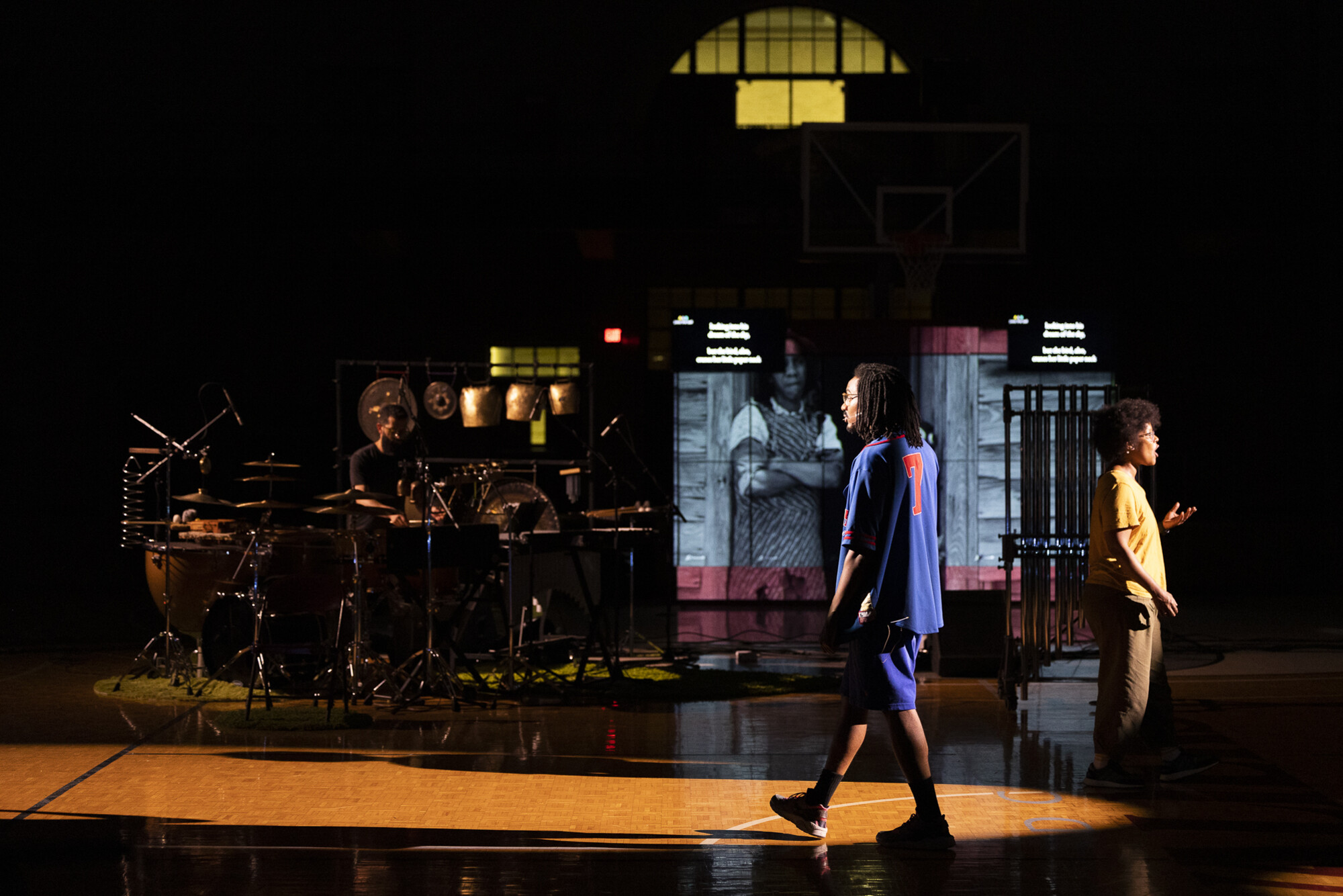 beholding stage performance