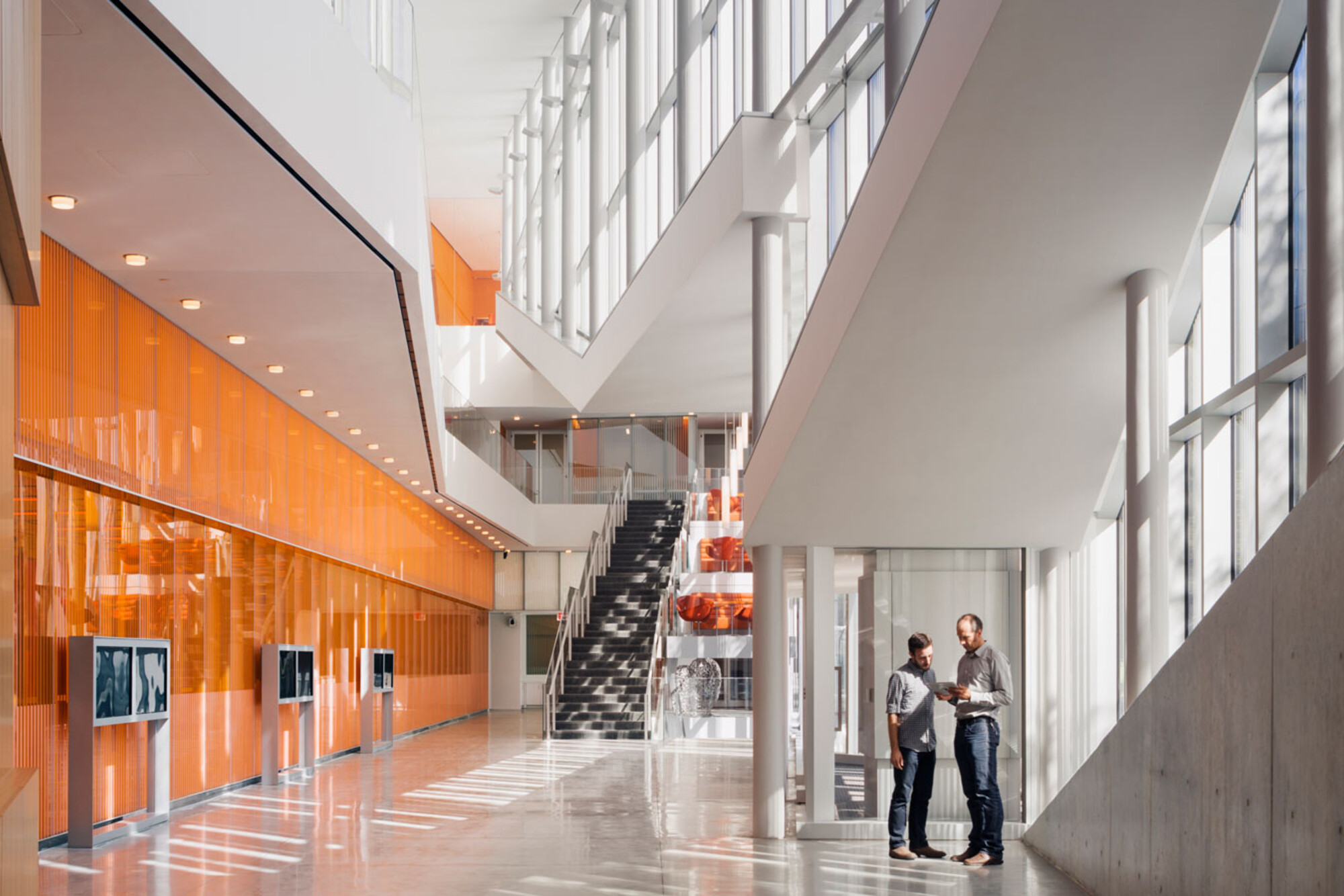 interior lobby of singh nanotechnology
