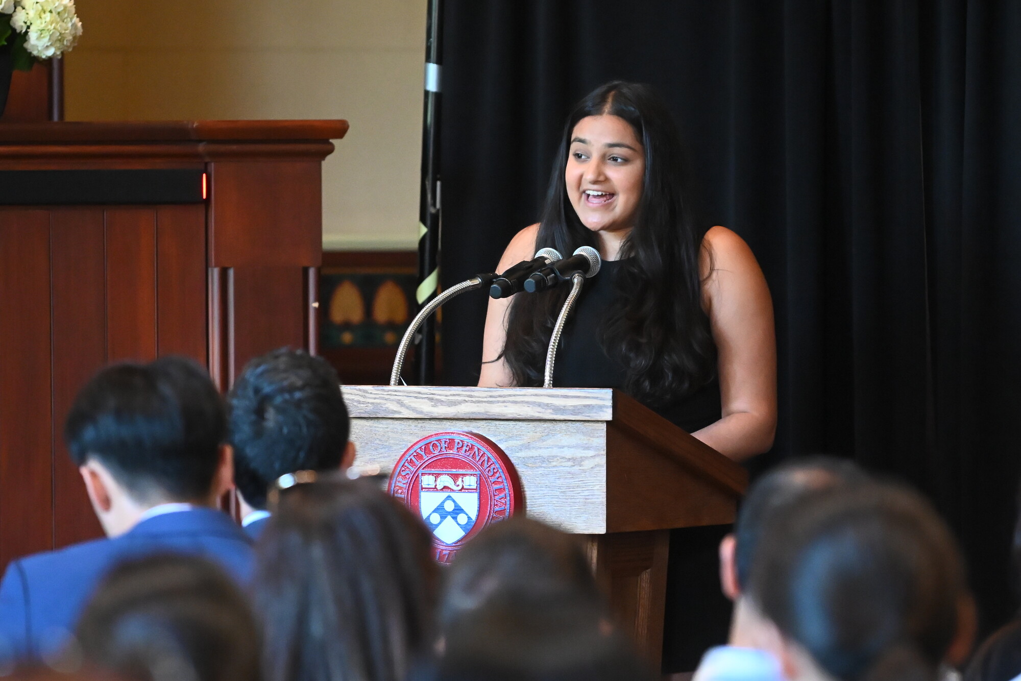 Vedika Jawa at Penn’s Ivy Day ceremony.