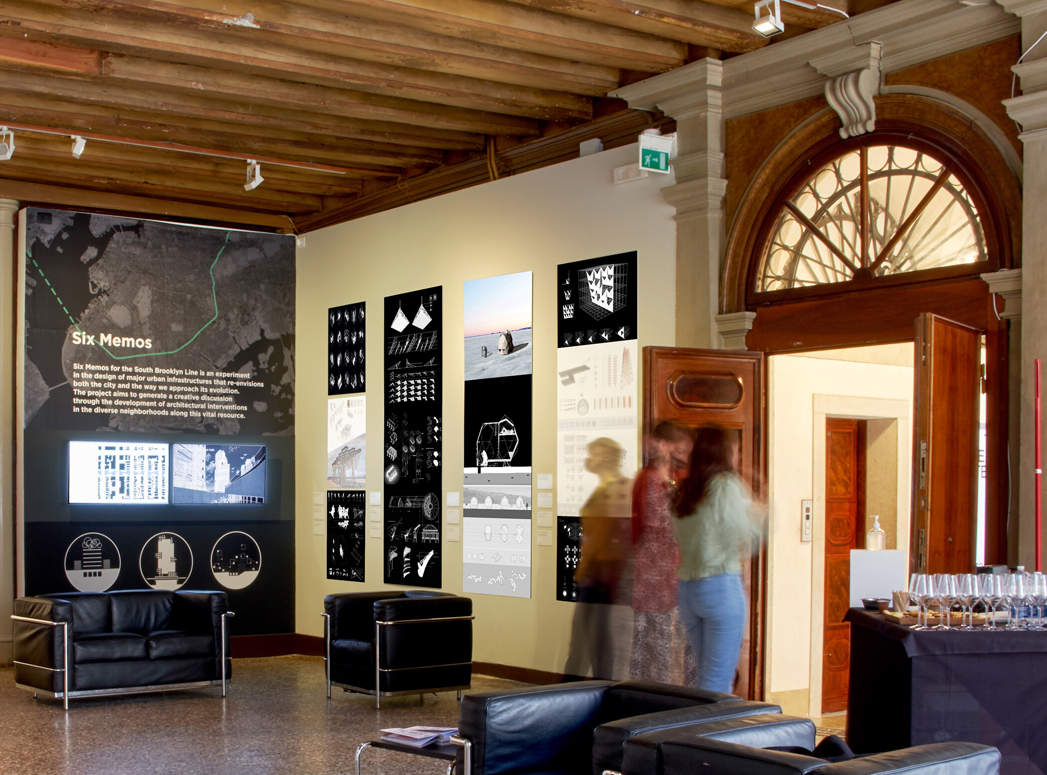 The Penn undergraduate exhibition on display at the Venice Biennale. 