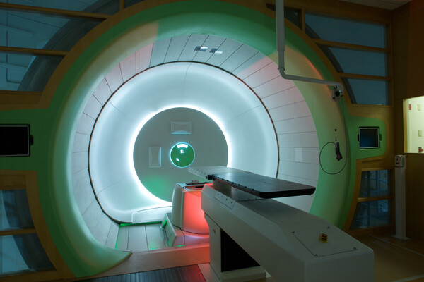 The particle accelerator, which sends protons down a beamline as long as a football field through three-story-high gantries, delivers the most cutting-edge proton therapy there is.
