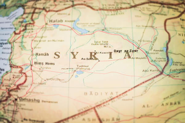 Syria map