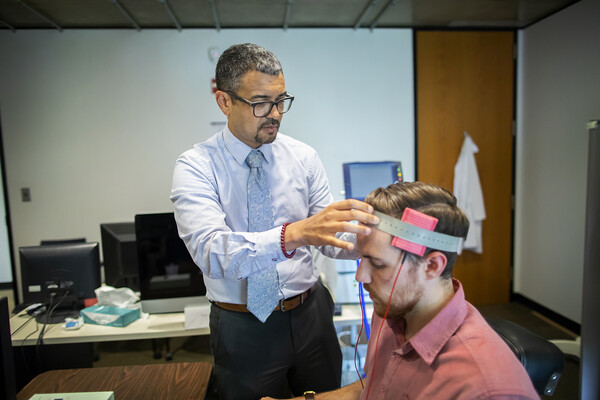 Roy Hamilton of Penn Medicine was part of a research team that looked at whether a minimally invasive brain stimulation can reduce someone's intent to commit a violent crime. 