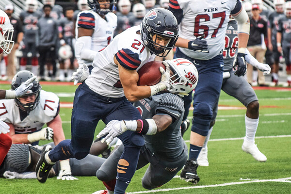 Penn football Sacred Heart
