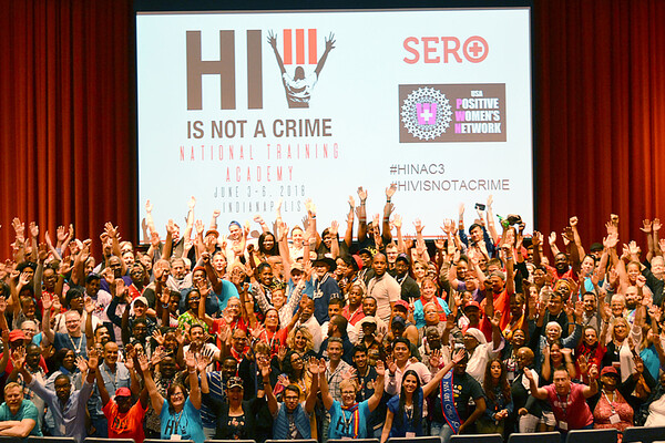 SERO HIV/AIDS activists together 