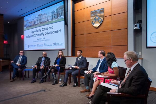 John Legend moderates panel at Penn Law
